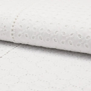 BRODERIE ANGLAISE BLANCHE réf 950